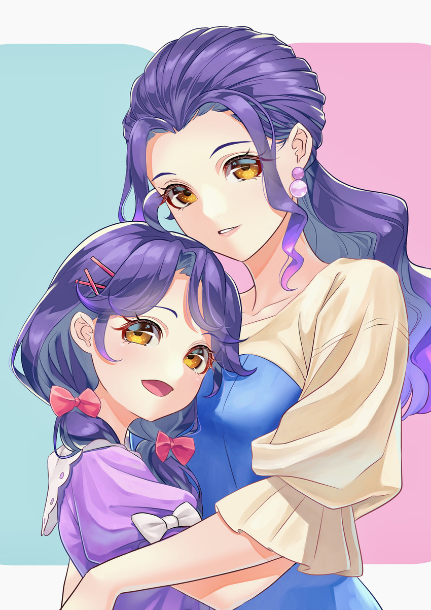 suzumura sango and suzumura miyuki (precure and 1 more) drawn by yoko-ya_manjirou