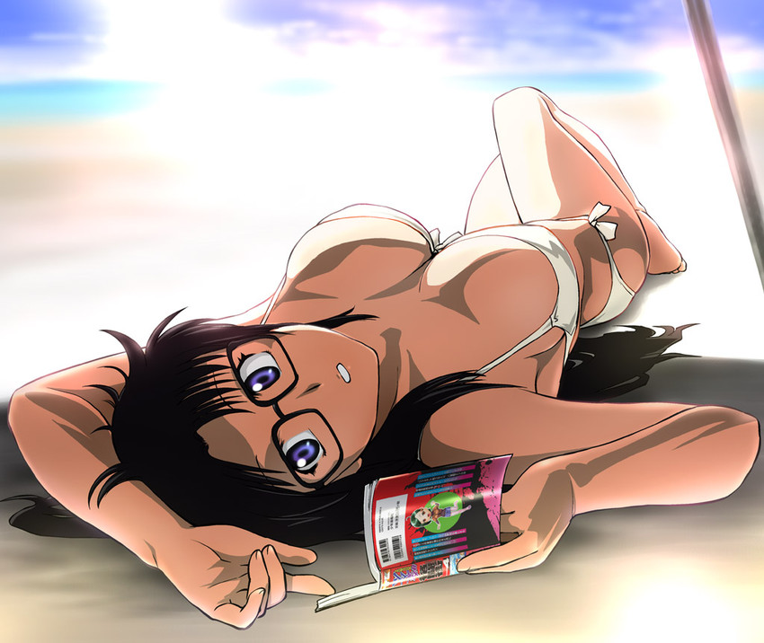 yomiko readman (read or die) drawn by ueyama_michirou