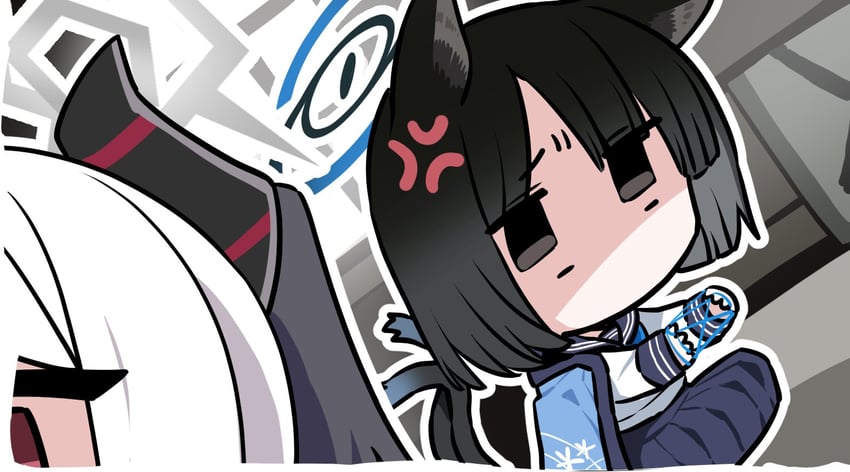 kayoko and kikyou (blue archive) drawn by b.t._(boob_tong)