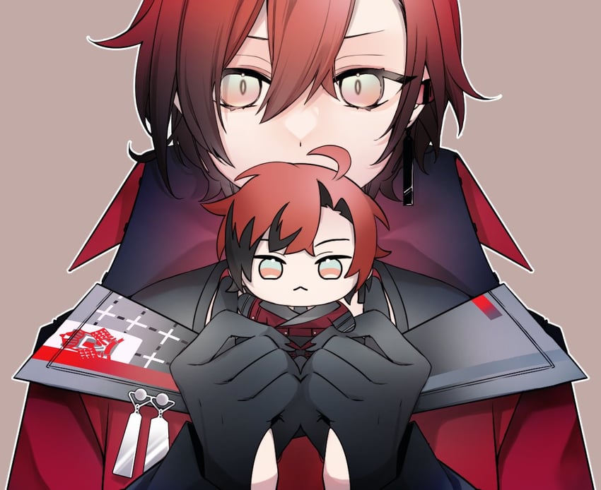 machina x flayon (holostars and 1 more) drawn by 029jrr