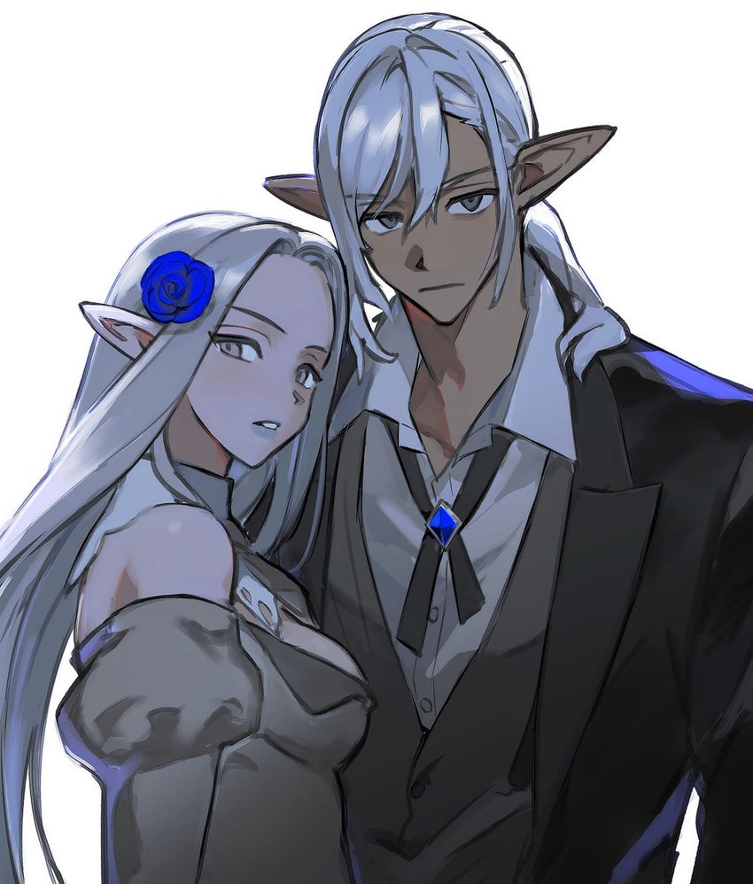 estinien varlineau and ysayle dangoulain (final fantasy and 1 more) drawn by wuliu_heihuo