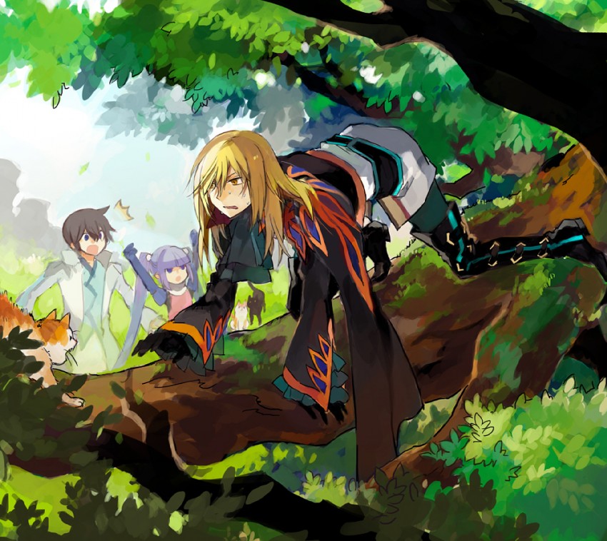 sophie, asbel lhant, and richard (tales of and 1 more) drawn by starshadowmagician