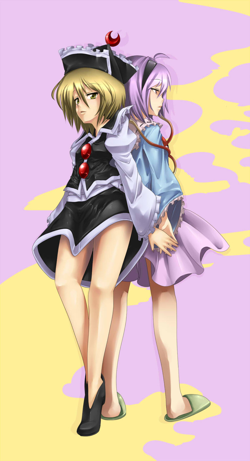 komeiji satori and lunasa prismriver (touhou) drawn by harusame_(unmei_no_ikasumi)