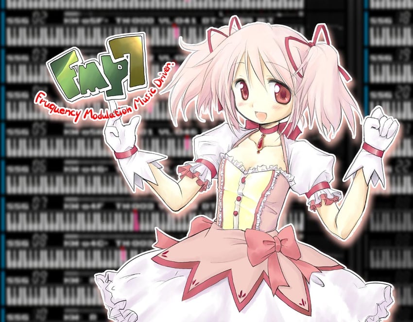 kaname madoka (mahou shoujo madoka magica) drawn by exp_mochi