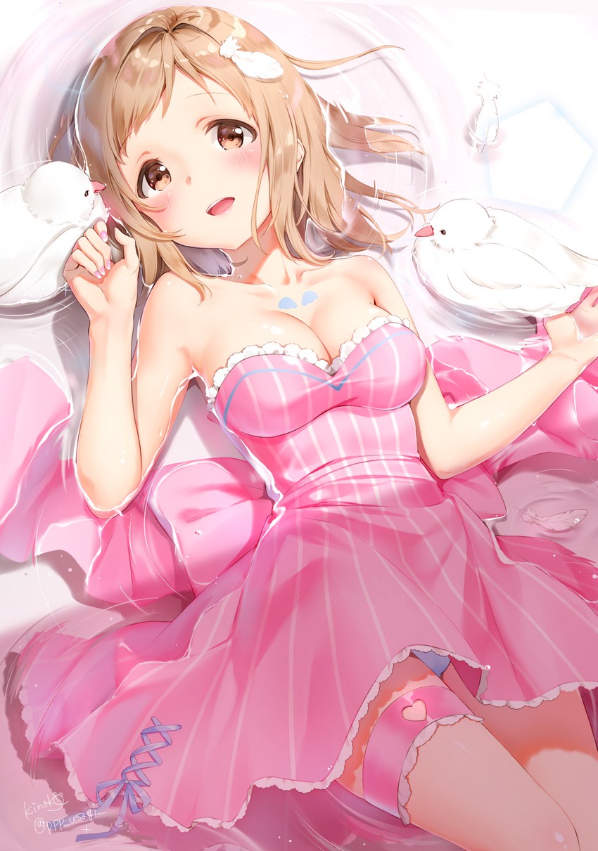 sakuragi mano (idolmaster and 1 more) drawn by kinako_(shiratama_mochi)