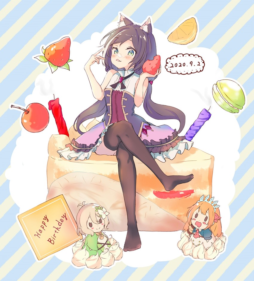 karyl, kokkoro, and pecorine (princess connect!) drawn by chocomoch