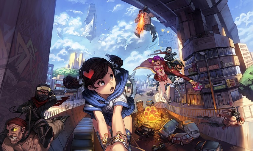 original and 1 more drawn by saejin_oh
