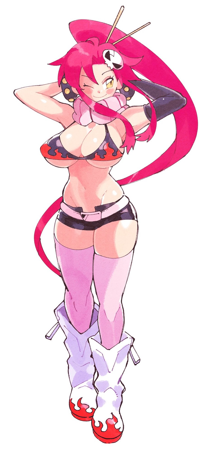 yoko littner (tengen toppa gurren lagann) drawn by inkerton-kun