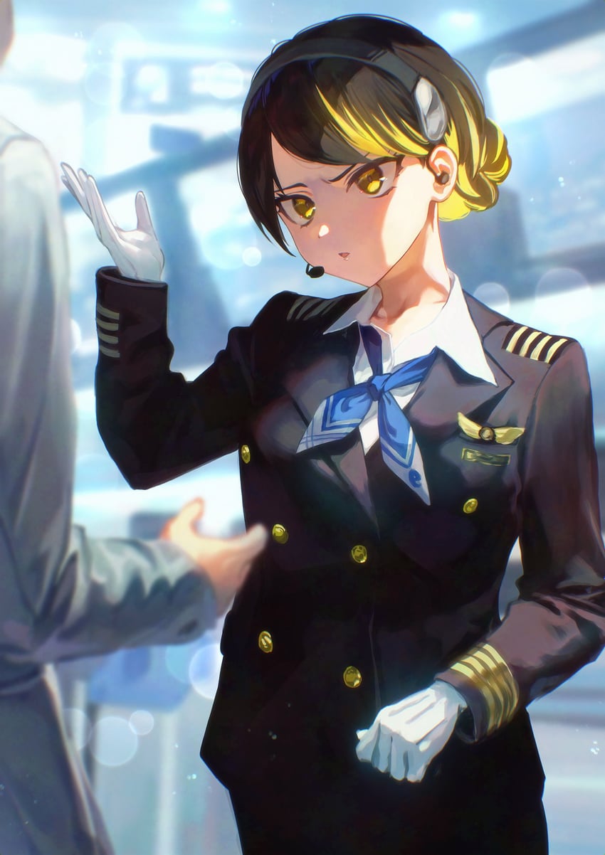 ikaruga luca (idolmaster and 1 more) drawn by otsudou