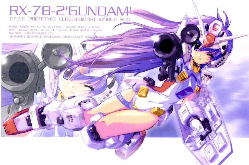 rx-78-2 gundam (gundam and 1 more) drawn by komatsu_eiji