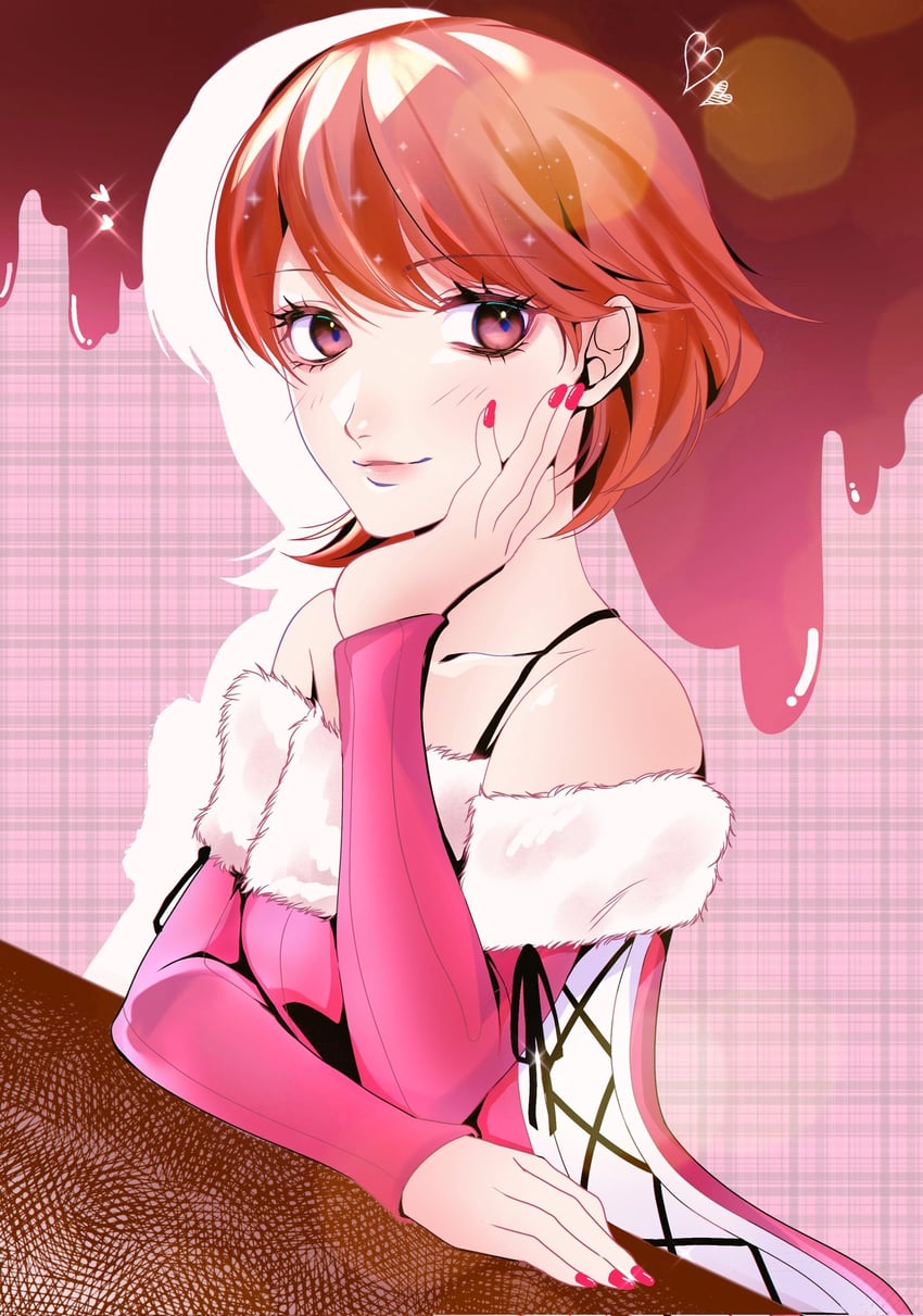 takeba yukari (persona and 2 more) drawn by inuha_dayo52