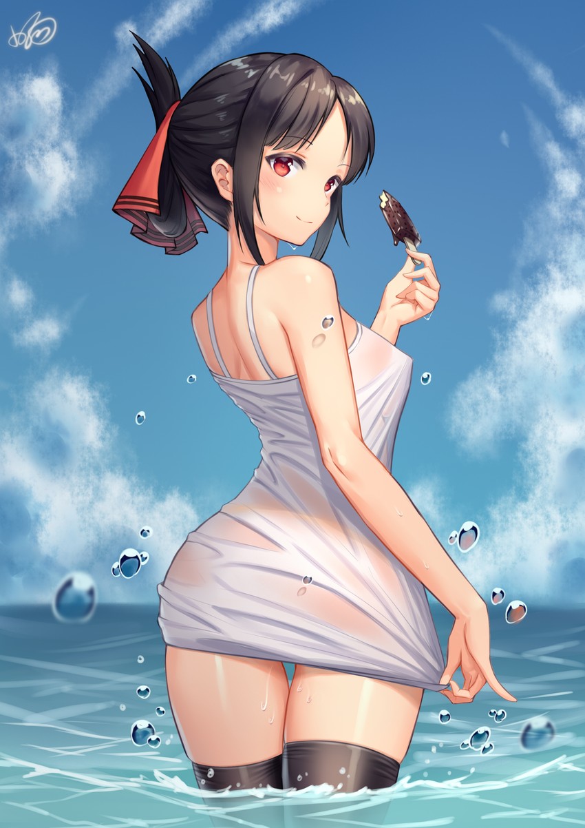 shinomiya kaguya (kaguya-sama wa kokurasetai ~tensai-tachi no renai zunousen~) drawn by xiaoxi0619
