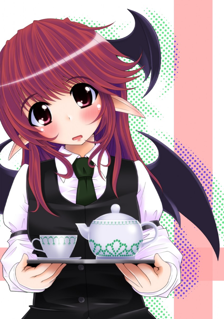 koakuma (touhou) drawn by tooculi