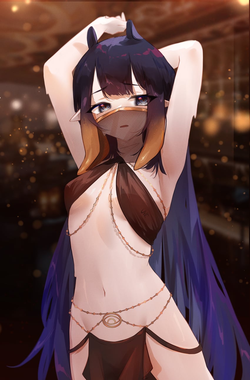 ninomae ina'nis (hololive and 1 more) drawn by uve