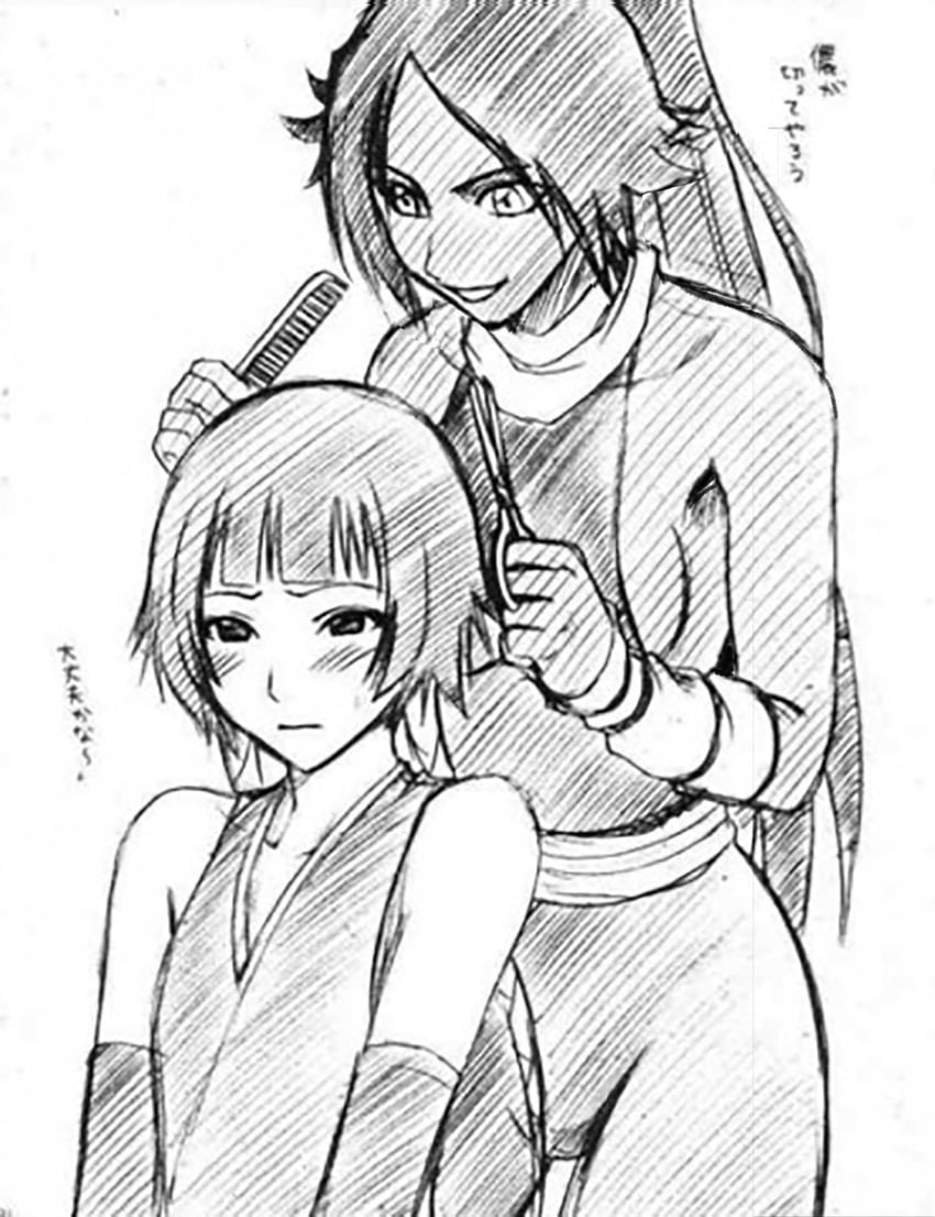 shihouin yoruichi and sui-feng (bleach) drawn by crimson_comics