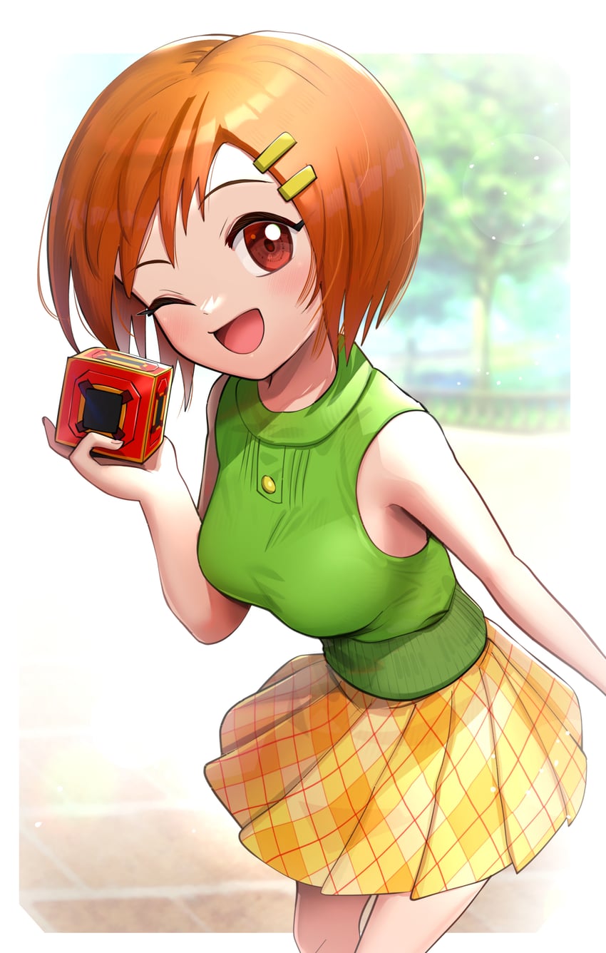 hitomi (custom robo and 1 more) drawn by gonzarez