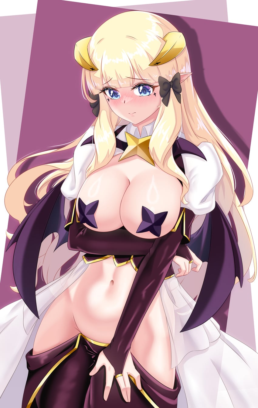 saren, hiiragi utena, and magia baiser (princess connect! and 1 more) drawn by arada_(corsair_zero)