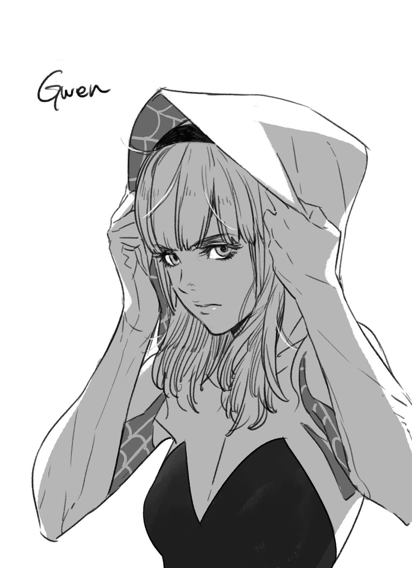 spider-gwen and gwen stacy (marvel) drawn by kozaki_yuusuke