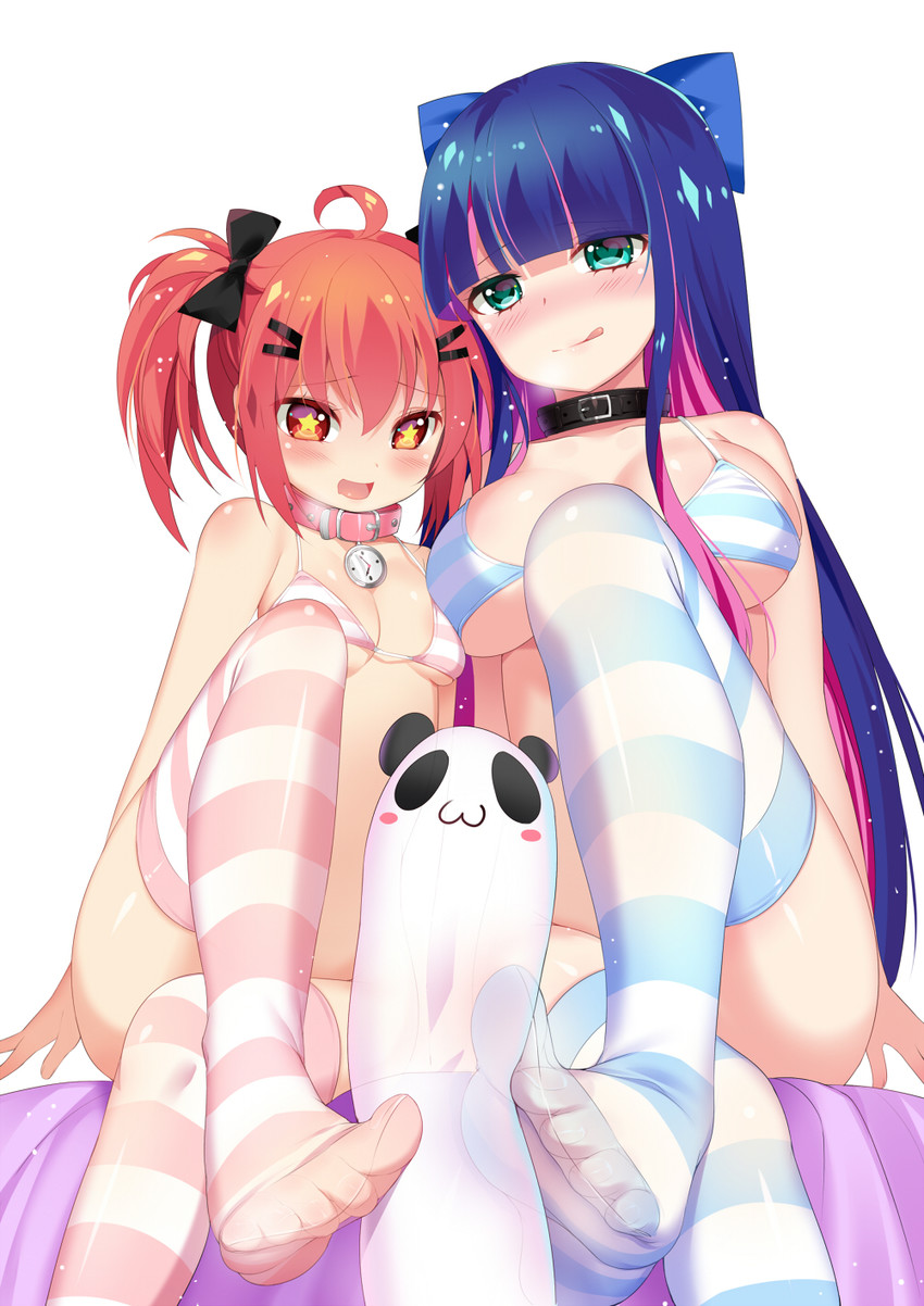 stocking and vivian (original and 1 more) drawn by mvv