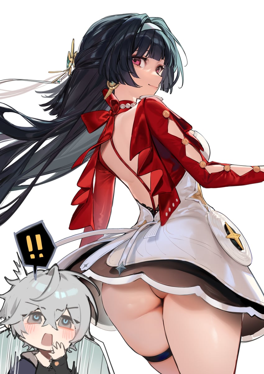 wise and astra yao (zenless zone zero) drawn by smilesmile1312