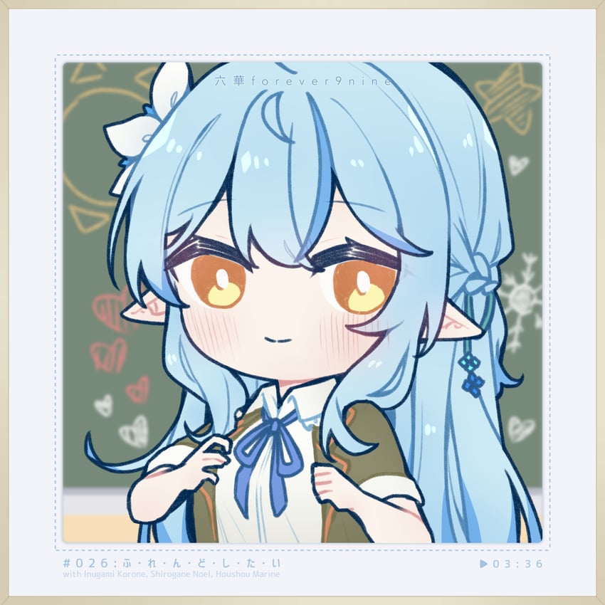 yukihana lamy (hololive and 1 more) drawn by forever9nine