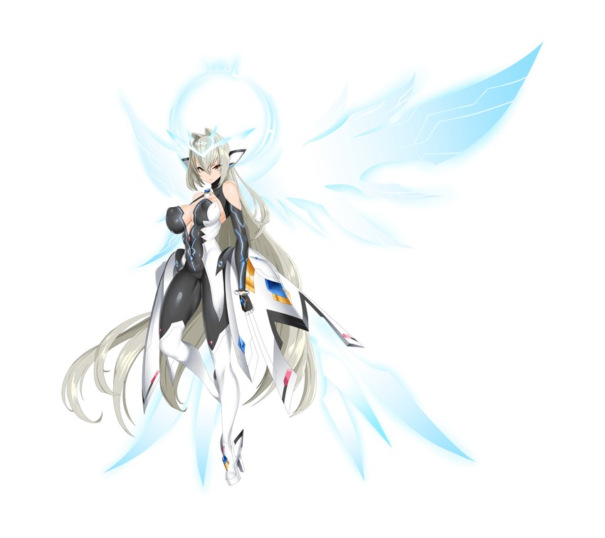 eve and code: sariel (elsword) drawn by era_(erasion)
