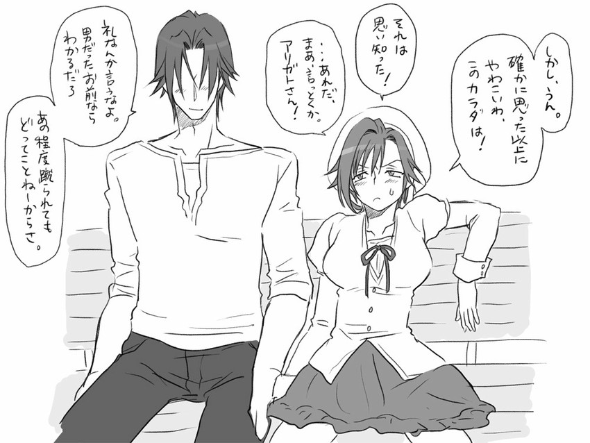 igarashi kyou and hasumi souji (seitenkango. shinyuu to) drawn by eroe