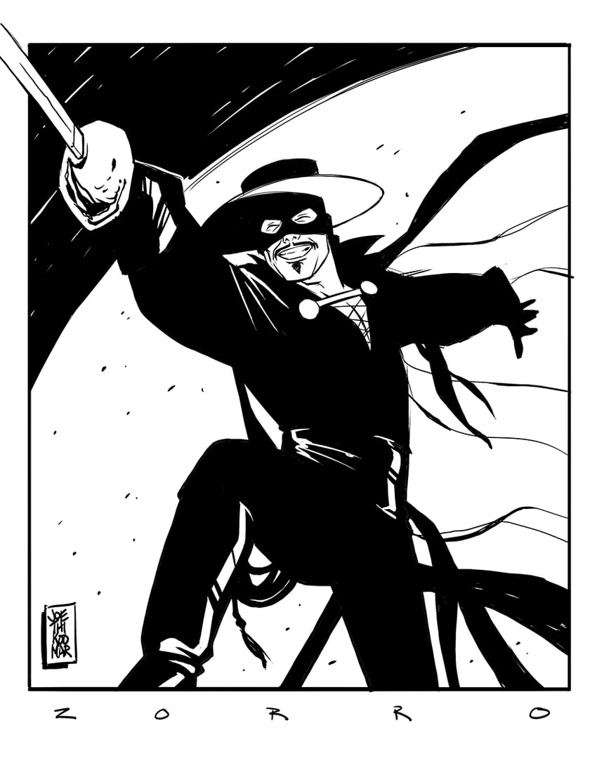 zorro (zorro) drawn by hyperjack08