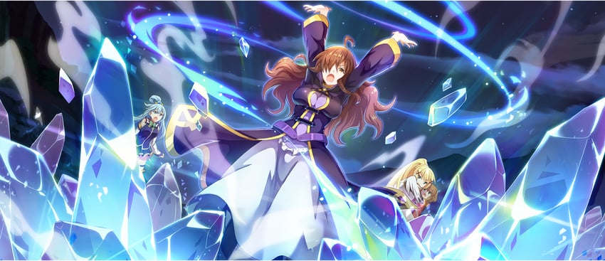 aqua, darkness, and wiz (kono subarashii sekai ni shukufuku wo! and 1 more)