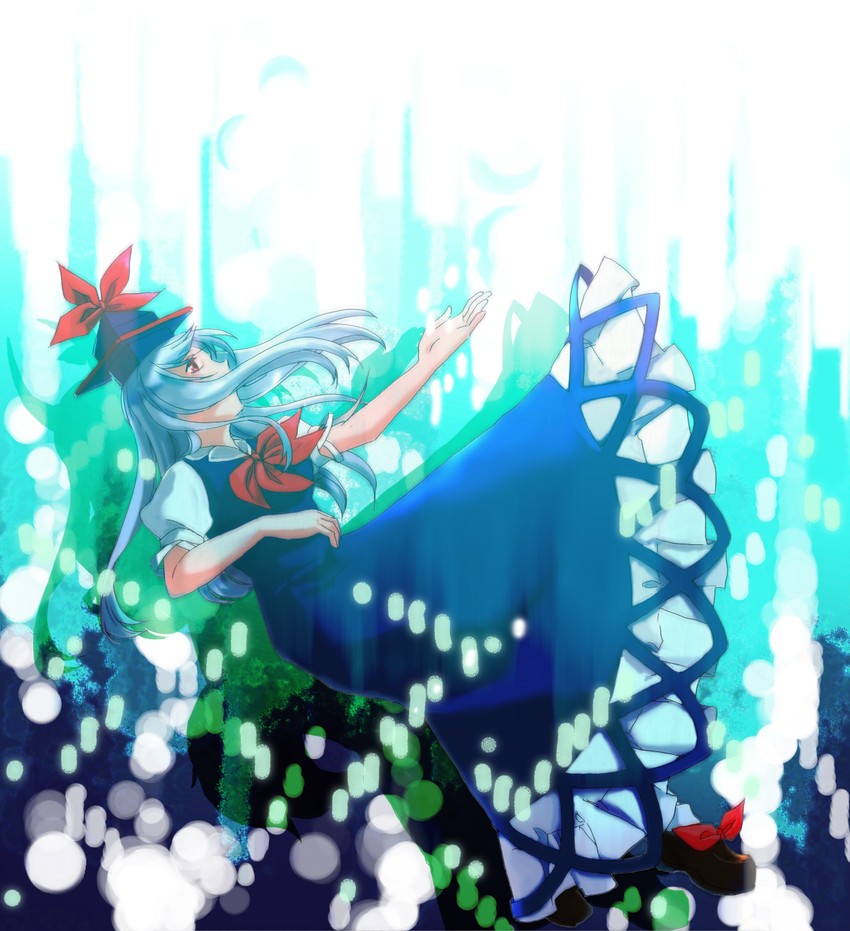 kamishirasawa keine and ex-keine (touhou) drawn by shi_megumi