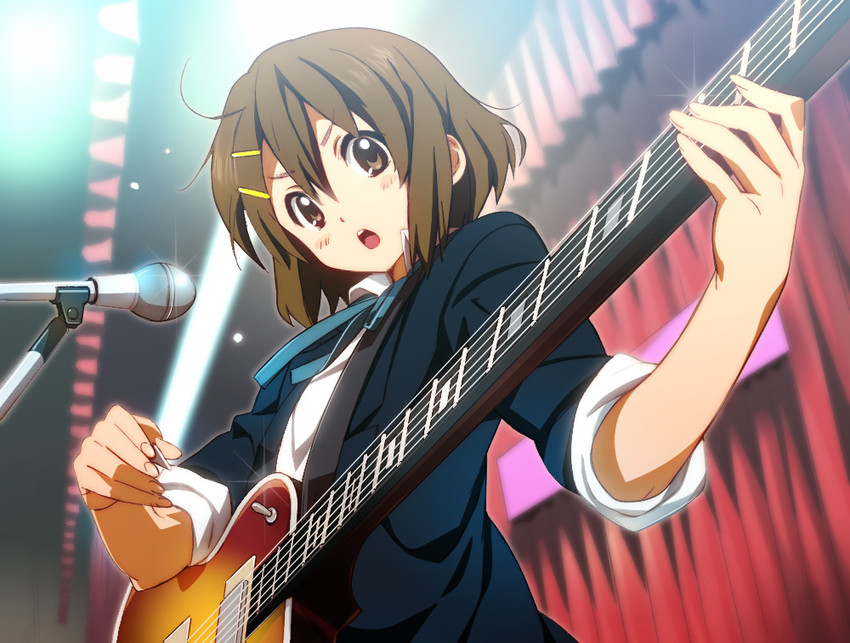 hirasawa yui (k-on!) drawn by nyoro_(nyoronyoro000)