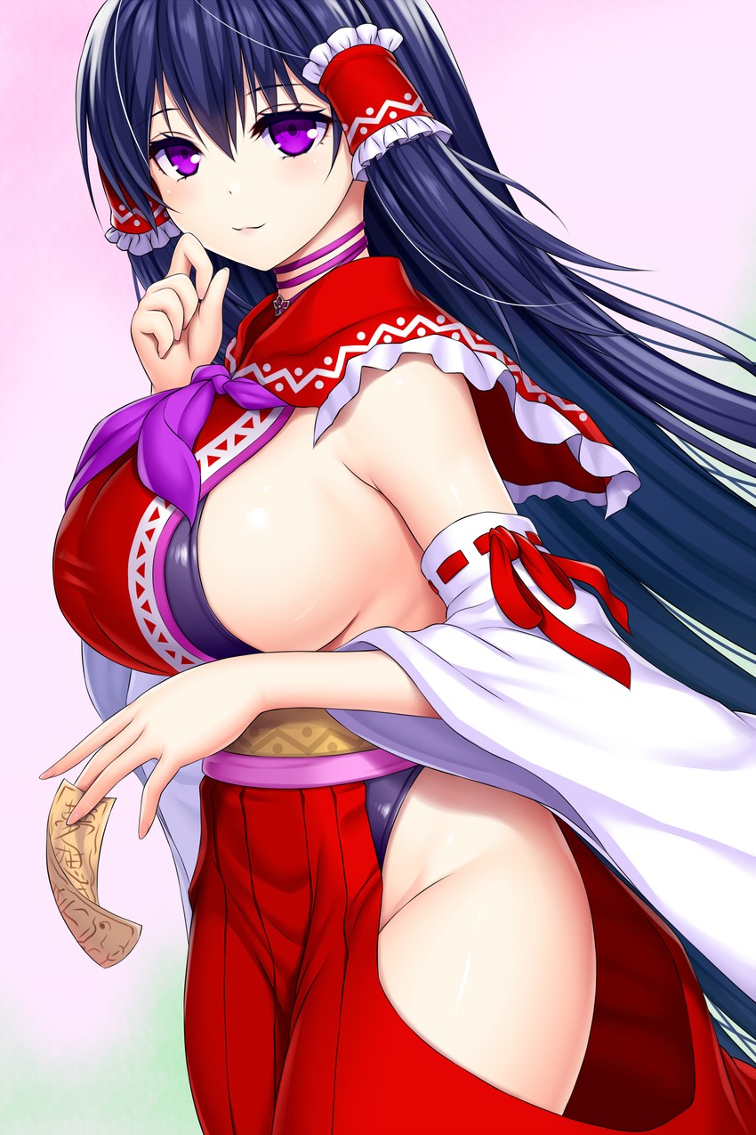 sendai hakurei no miko (touhou and 1 more) drawn by asamura_hiori
