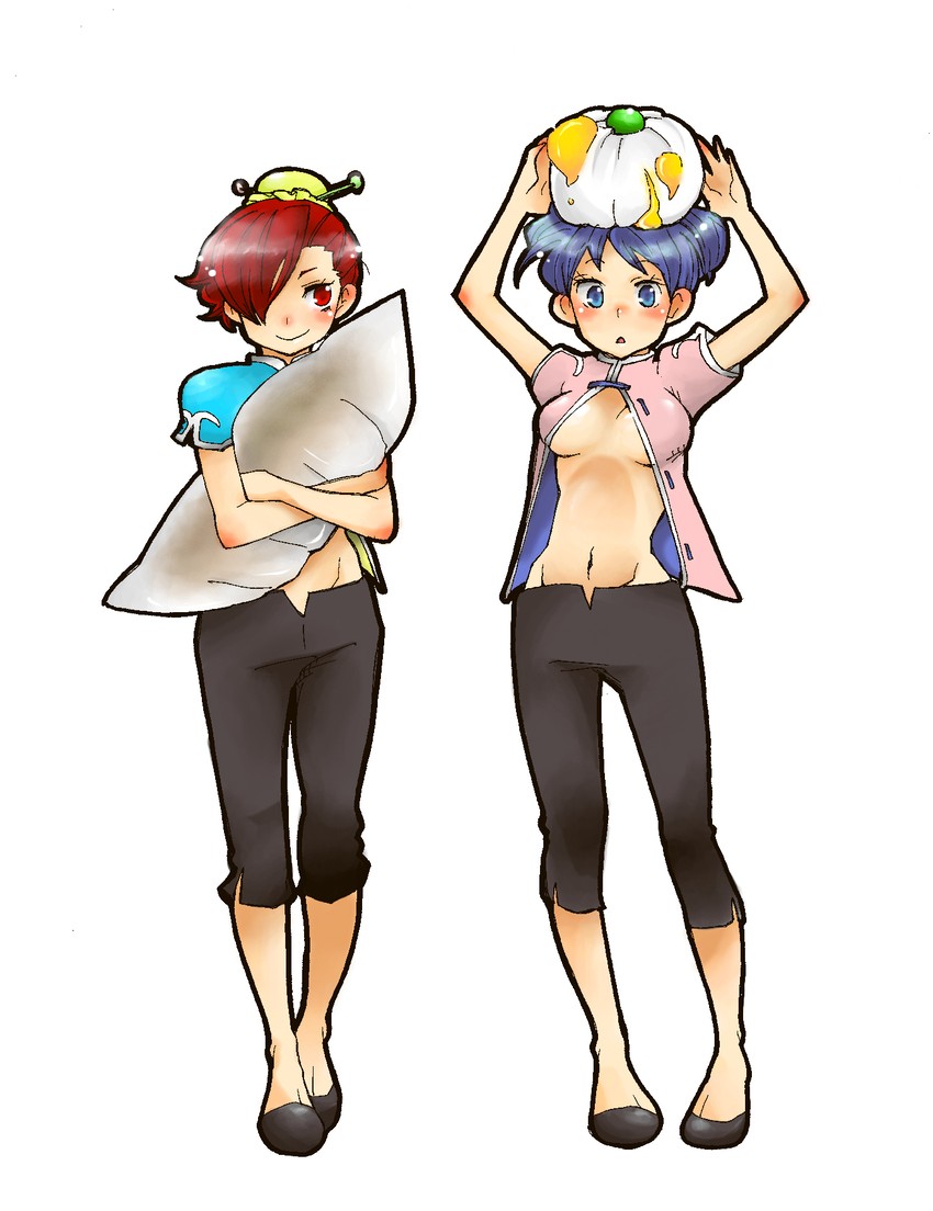 yun lee and yang lee (street fighter and 1 more) drawn by saitou_piyoko