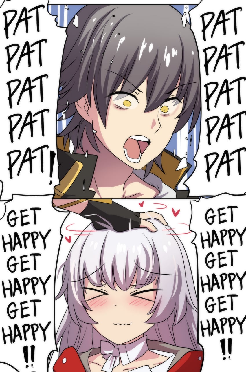 trailblazer, caelus, and clara (honkai and 1 more) drawn by hinghoi