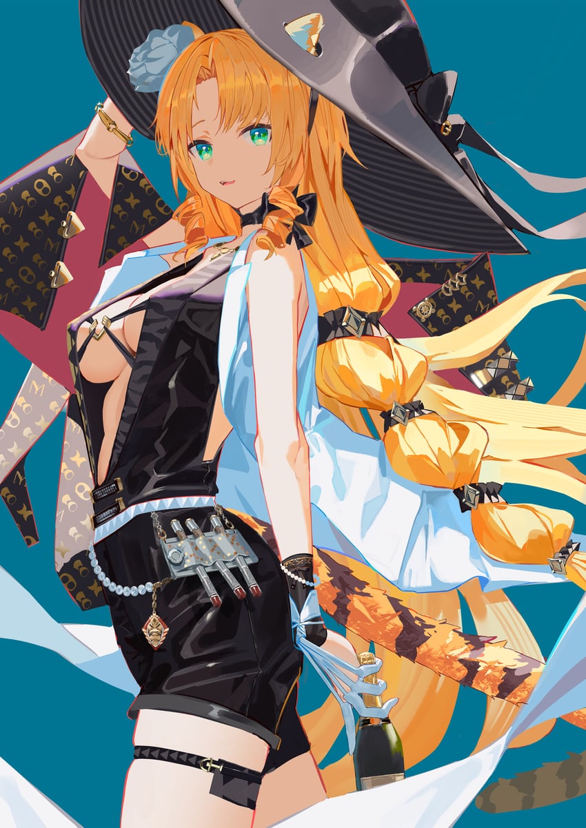 swire and swire the elegant wit (arknights) drawn by susukawa_(susucawa)