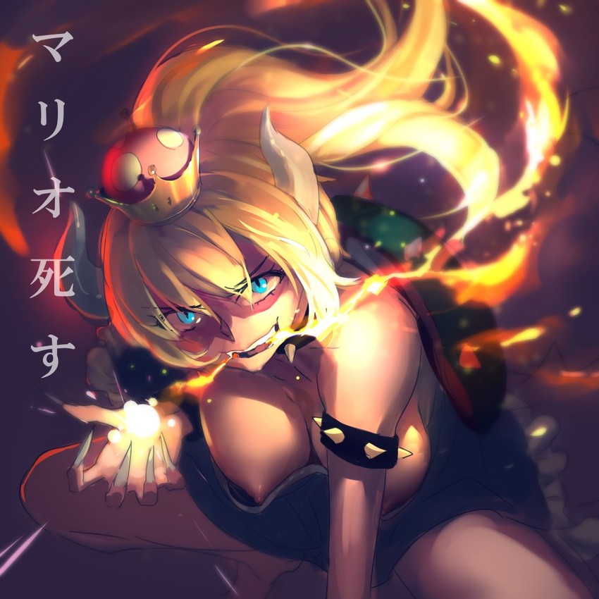 bowsette (mario and 1 more) drawn by yamada_(gotyui)