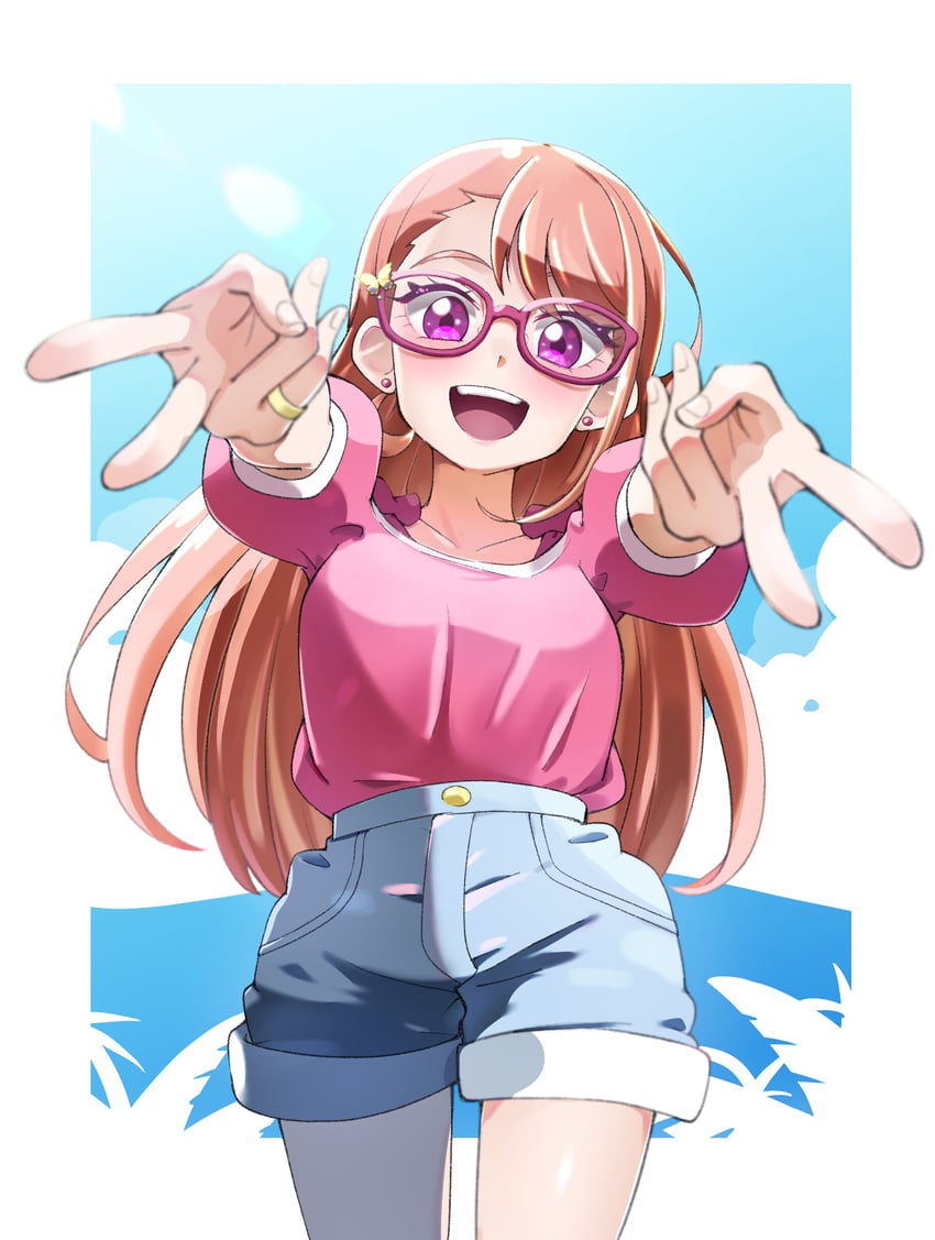 hijiri ageha (precure and 1 more) drawn by europa_715