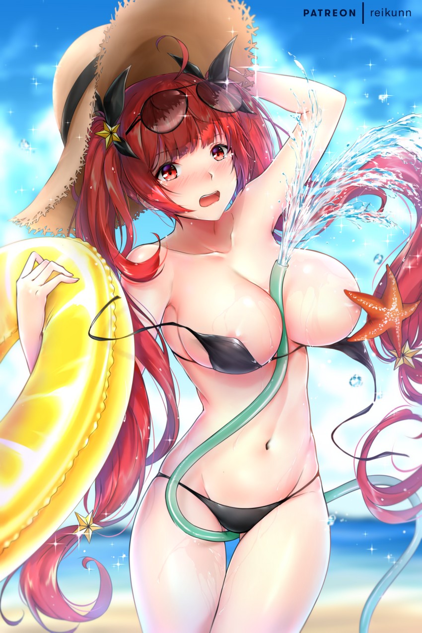 honolulu (azur lane) drawn by rei_kun
