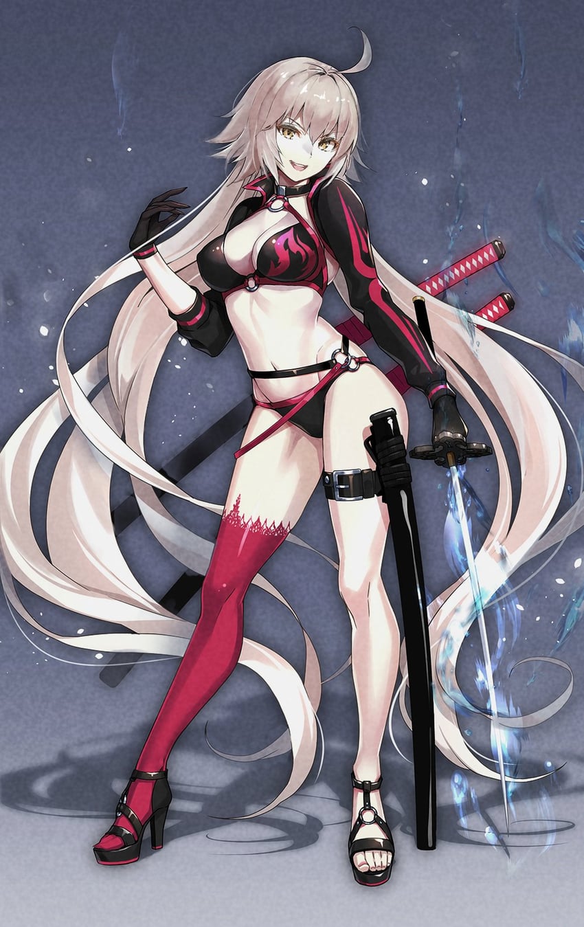 jeanne d'arc alter (fate and 1 more) drawn by suishougensou