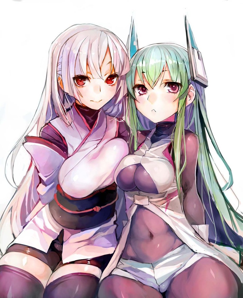 menou kaname and tsuru-chan (original) drawn by taishi_(picchiridou)