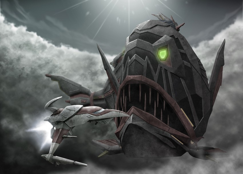 silver hawk and storm causer (darius and 1 more) drawn by dsacxz