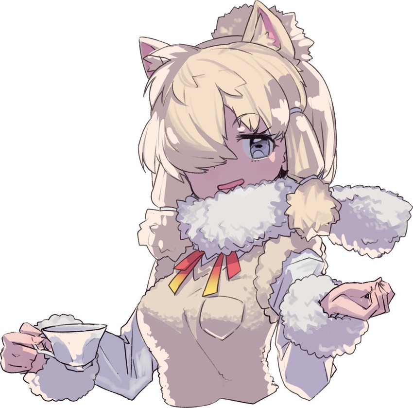 alpaca suri (kemono friends) drawn by ritsu_(roboroboro)
