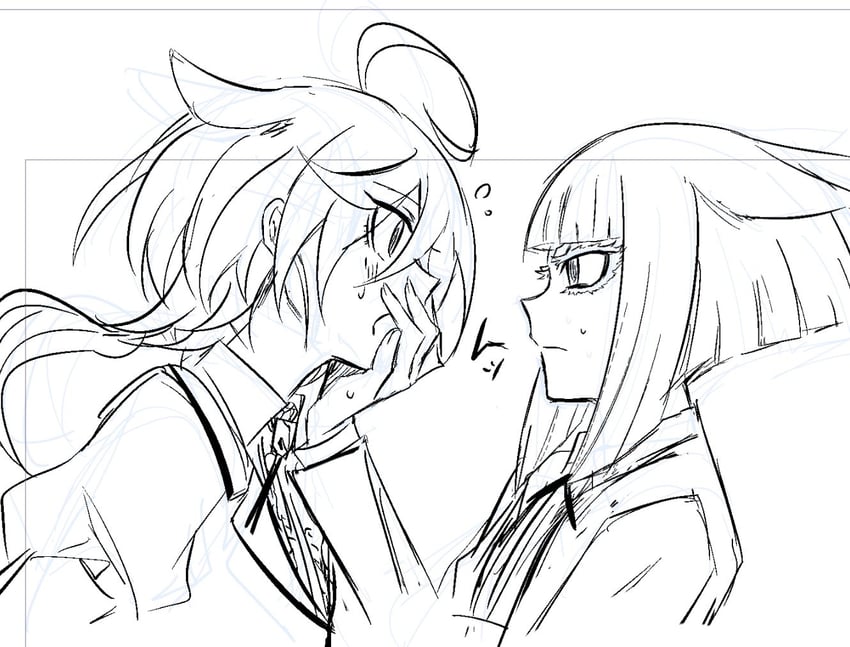 shiraya tamaki and isemi tina (rock wa lady no tashinami deshite) drawn by aoki_shizumi