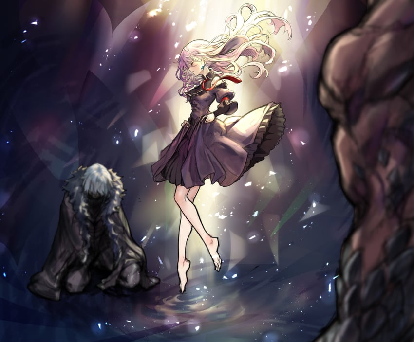 eugene lionheart, sienna merdein, and raizakia (damn reincarnation) drawn by gagrim