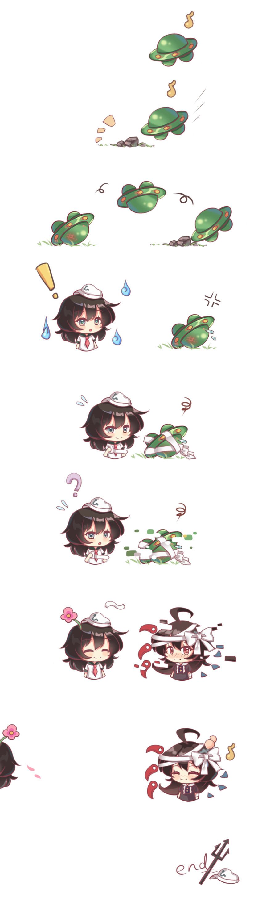 houjuu nue and murasa minamitsu (touhou) drawn by binan_xian_lu