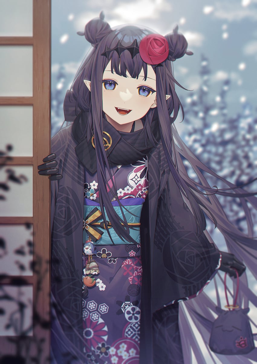 ninomae ina'nis and takodachi (hololive and 1 more) drawn by wenz
