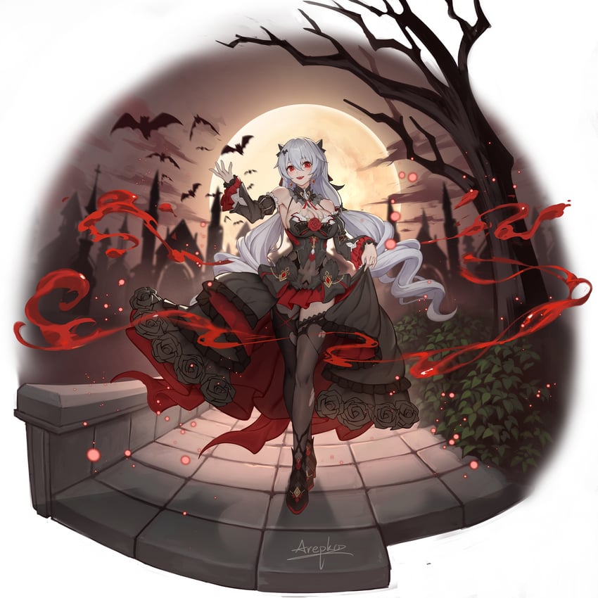 theresa apocalypse (honkai and 1 more) drawn by arepko