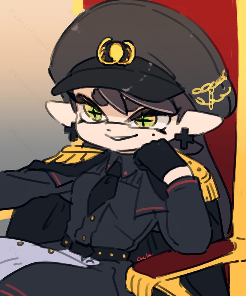 callie (splatoon and 1 more) drawn by coula_cat