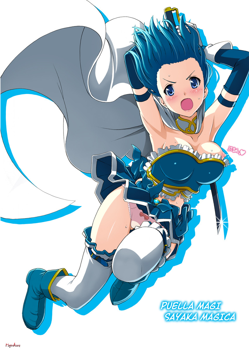 miki sayaka (mahou shoujo madoka magica) drawn by number10_(hagakure)