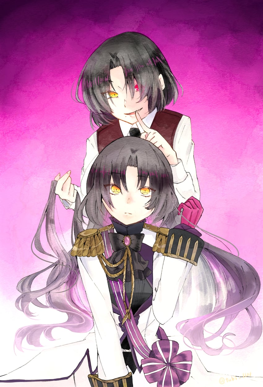 dominique de sade and louis de sade (vanitas no carte) drawn by moeno_c
